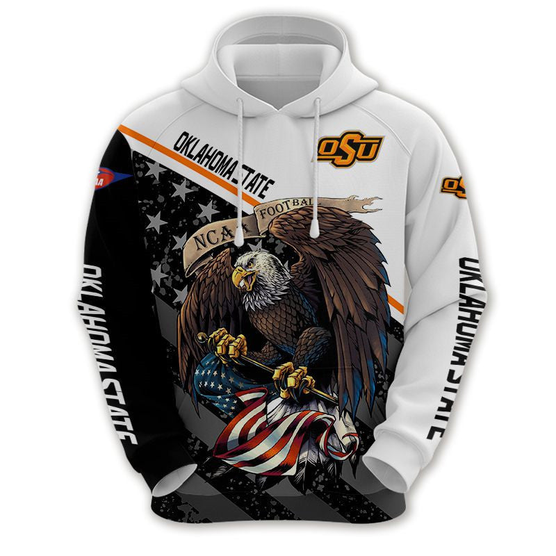 Oklahoma State Cowboys Eagle Hoodie - Cowboy Up In Style